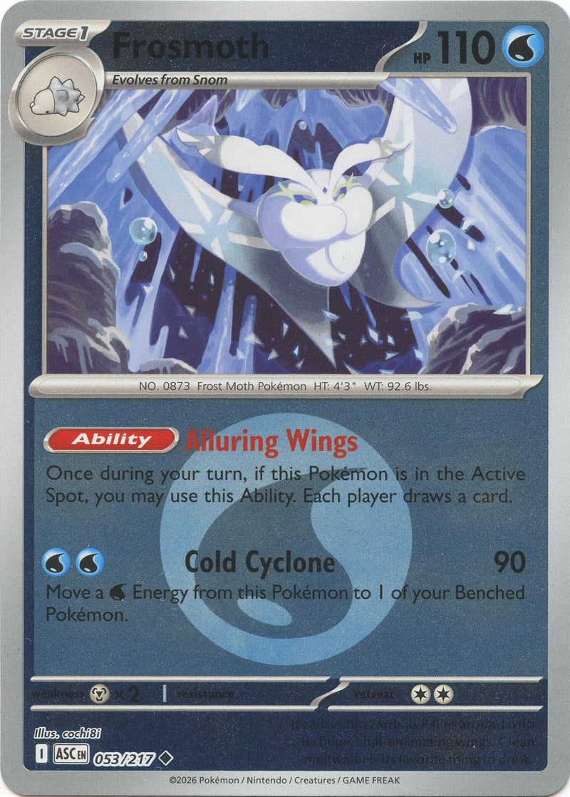 Frosmoth (053/217) (Energy Symbol Pattern) [Mega Evolution: Ascended Heroes] - The Mythic Store | 24h Order Processing