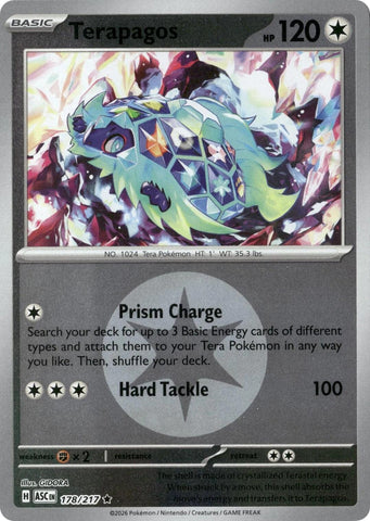 Terapagos (178/217) (Energy Symbol Pattern) [Mega Evolution: Ascended Heroes] - The Mythic Store | 24h Order Processing