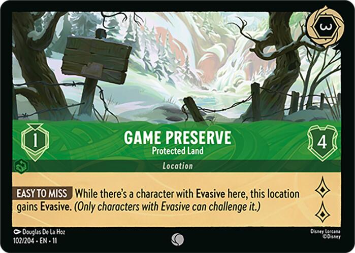 Game Preserve - Protected Land (102/204) [Winterspell] - The Mythic Store | 24h Order Processing