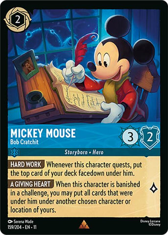 Mickey Mouse - Bob Cratchit (159/204) [Winterspell] - The Mythic Store | 24h Order Processing