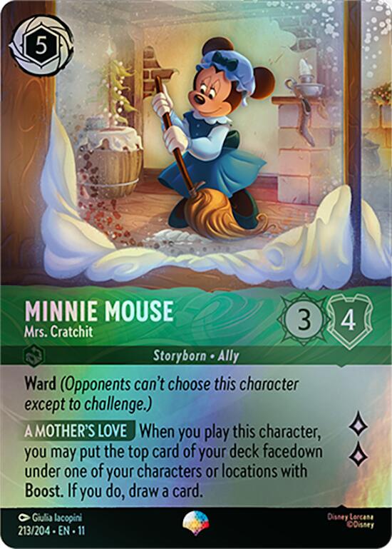 Minnie Mouse - Mrs. Cratchit (Epic) (213/204) [Winterspell] - The Mythic Store | 24h Order Processing