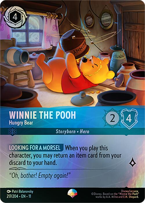Winnie the Pooh - Hungry Bear (Epic) (217/204) [Winterspell] - The Mythic Store | 24h Order Processing