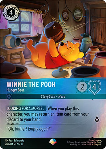 Winnie the Pooh - Hungry Bear (Epic) (217/204) [Winterspell] - The Mythic Store | 24h Order Processing