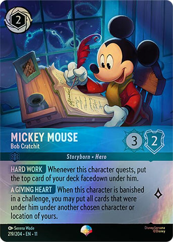 Mickey Mouse - Bob Cratchit (Epic) (219/204) [Winterspell] - The Mythic Store | 24h Order Processing