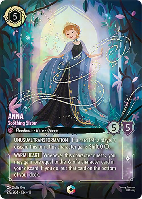 Anna - Soothing Sister (Enchanted) (227/204) [Winterspell] - The Mythic Store | 24h Order Processing