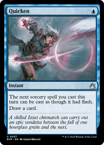 Quicken [Ravnica Remastered] - The Mythic Store | 24h Order Processing