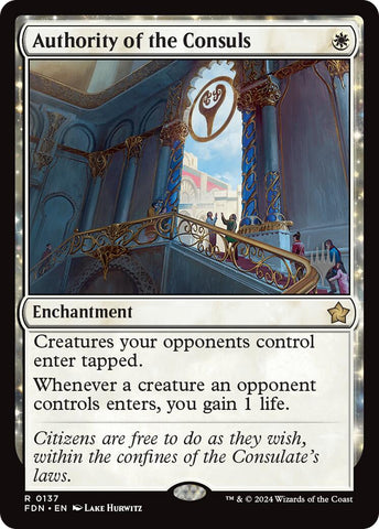 Authority of the Consuls [Lorwyn Eclipsed Promos] - The Mythic Store | 24h Order Processing