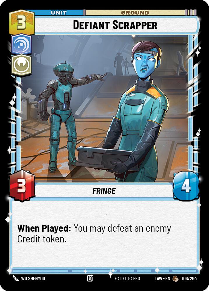 Defiant Scrapper (106/264) (106/264) [A Lawless Time]