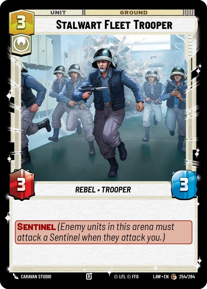 Stalwart Fleet Trooper (254/264) (254/264) [A Lawless Time] - The Mythic Store | 24h Order Processing