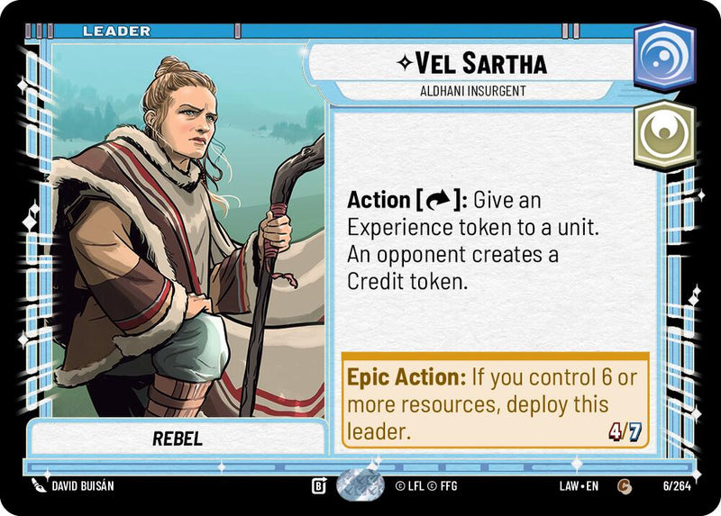 Vel Sartha - Aldhani Insurgent (6/264) (6/264) [A Lawless Time] - The Mythic Store | 24h Order Processing
