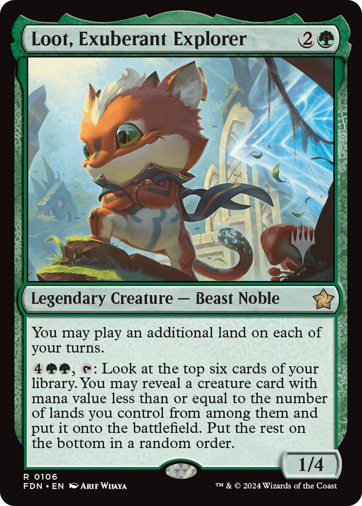 Loot, Exuberant Explorer [Lorwyn Eclipsed Promos] - The Mythic Store | 24h Order Processing