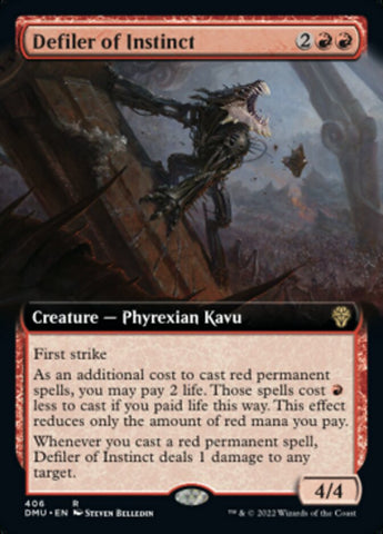 Defiler of Instinct (Extended Art) [Dominaria United] - The Mythic Store | 24h Order Processing