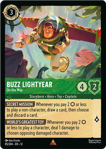 Buzz Lightyear - On the Way (85/204) [Wilds Unknown] - The Mythic Store | 24h Order Processing