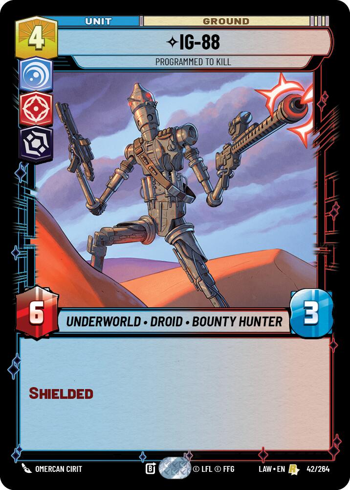 IG-88 -Programmed to Kill (42/264) (42/264) [A Lawless Time] - The Mythic Store | 24h Order Processing