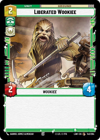 Liberated Wookie (143/264) (143/264) [A Lawless Time]