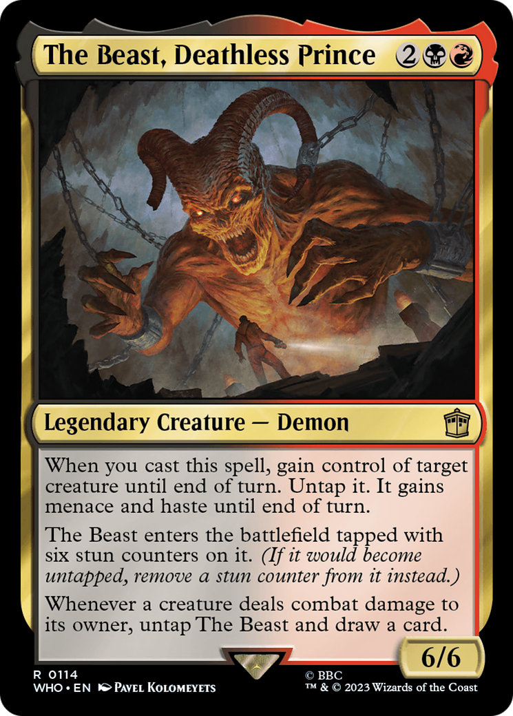 The Beast, Deathless Prince [Doctor Who] - The Mythic Store | 24h Order Processing