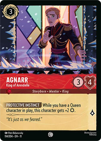 Agnarr - King of Arendelle (Foil) (114/204) [Winterspell] - The Mythic Store | 24h Order Processing