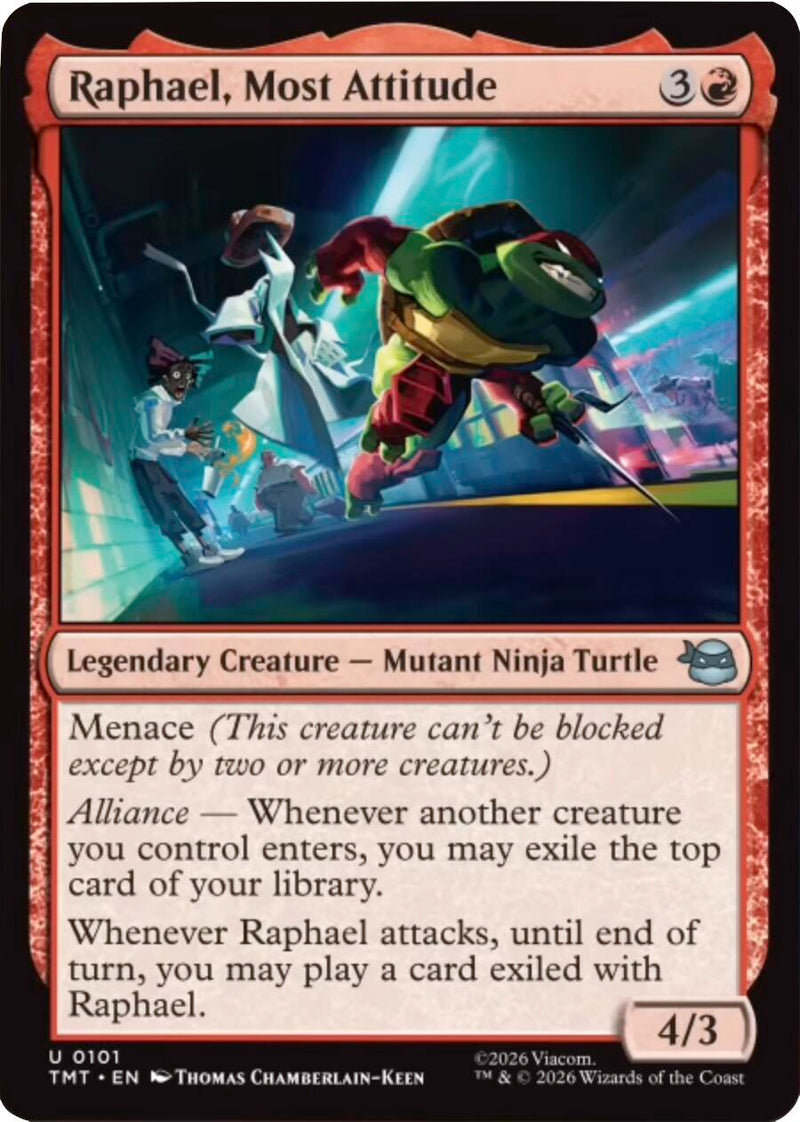 Raphael, Most Attitude [Teenage Mutant Ninja Turtles] - The Mythic Store | 24h Order Processing