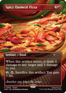 Spicy Oatmeal Pizza (Borderless) [Wizards Play Network 2026] - The Mythic Store | 24h Order Processing