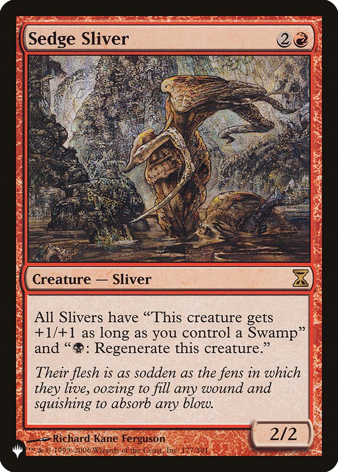 Sedge Sliver [The List] - The Mythic Store | 24h Order Processing