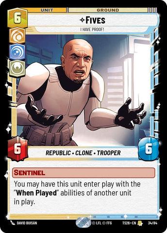 Fives - I Have Proof! (34/84) (34/84) [Twin Suns] - The Mythic Store | 24h Order Processing