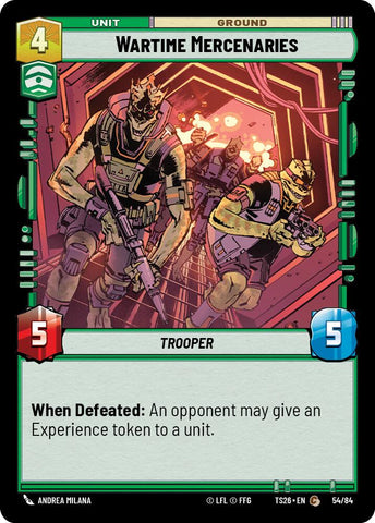 Wartime Mercenaries (54/84) (54/84) [Twin Suns] - The Mythic Store | 24h Order Processing