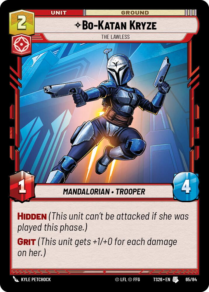 Bo-Katan Kryze - The Lawless (65/64) (65/64) [Twin Suns] - The Mythic Store | 24h Order Processing