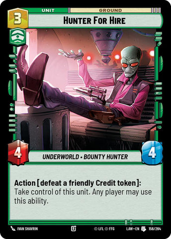 Hunter for Hire (156/264) (156/264) [A Lawless Time] - The Mythic Store | 24h Order Processing