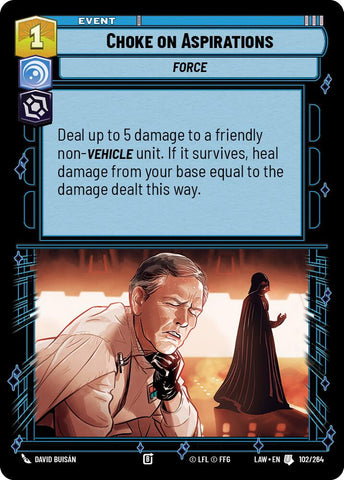 Choke on Aspirations (102/264) (102/264) [A Lawless Time] - The Mythic Store | 24h Order Processing