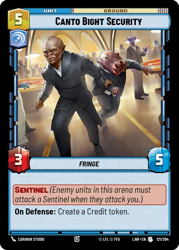 Canto Bight Security (121/264) (121/264) [A Lawless Time] - The Mythic Store | 24h Order Processing