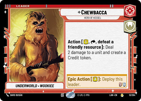 Chewbacca - Hero of Kessel (13/264) (13/264) [A Lawless Time] - The Mythic Store | 24h Order Processing