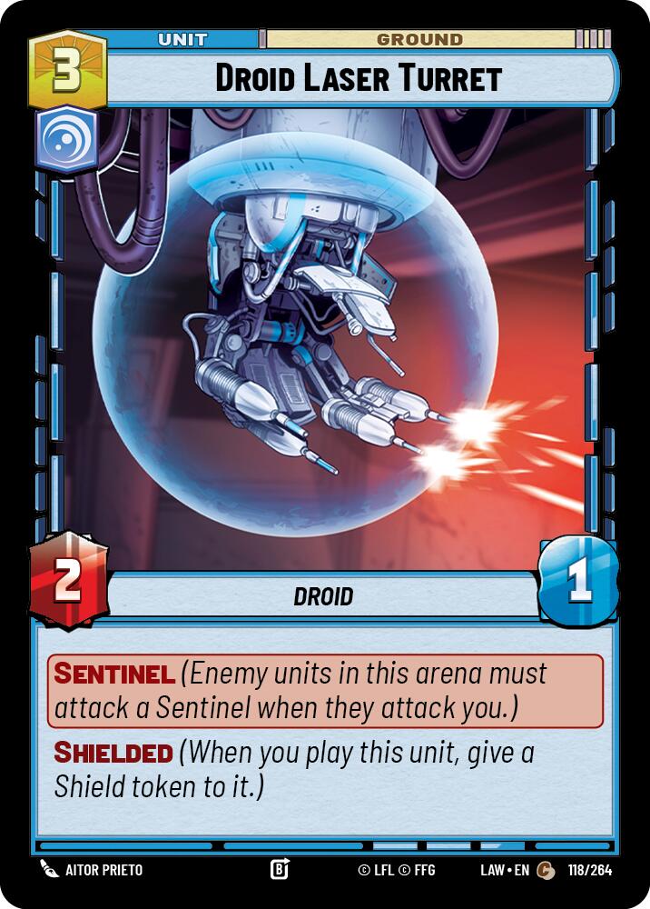 Droid Laser Turret (118/264) (118/264) [A Lawless Time] - The Mythic Store | 24h Order Processing