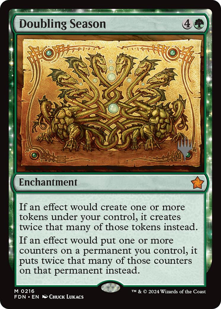 Doubling Season [Foundations Promos] - The Mythic Store | 24h Order Processing