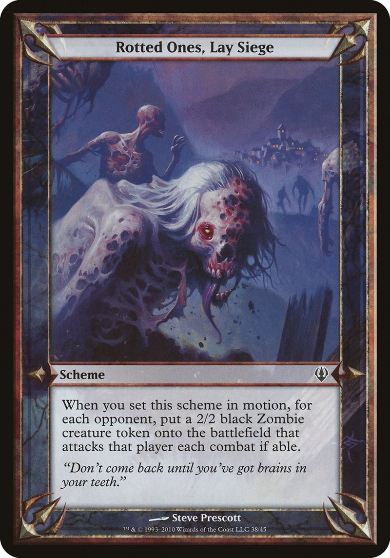 Rotted Ones, Lay Siege (Schemes) [Archenemy Schemes] - The Mythic Store | 24h Order Processing