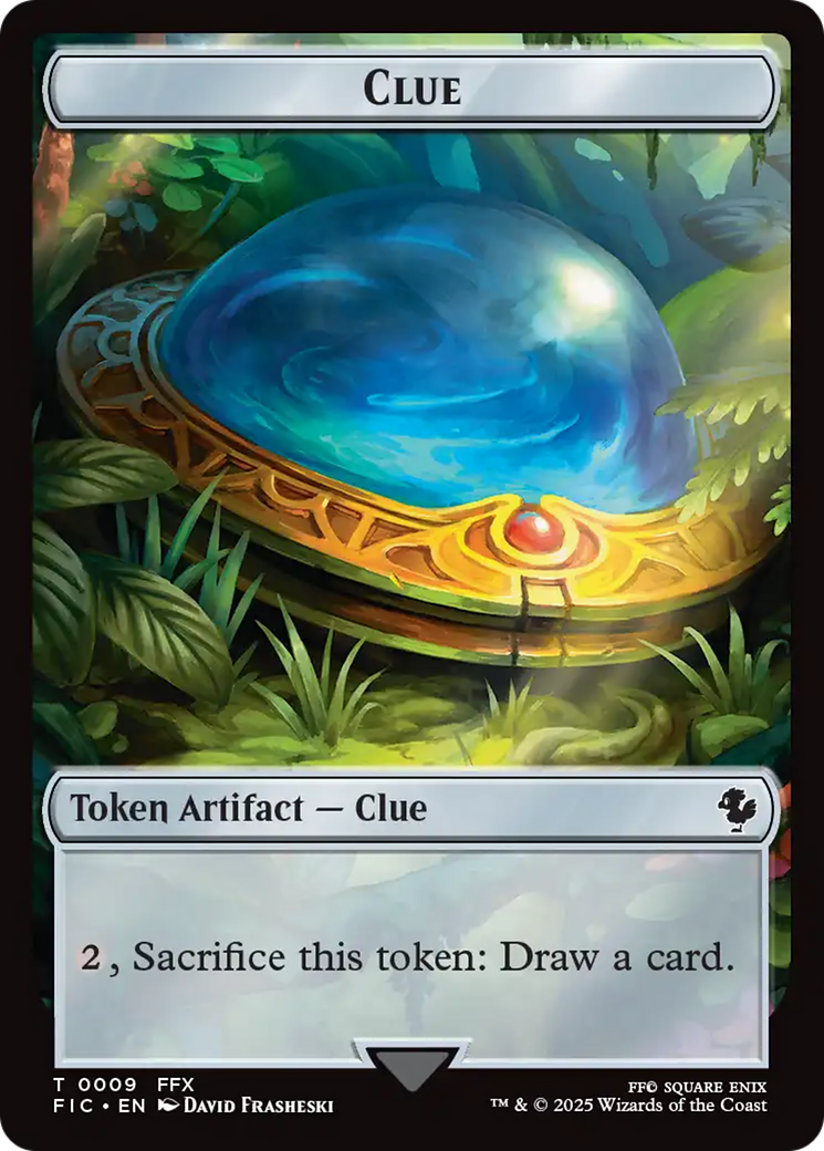 Clue // Treasure Double-Sided Token [FINAL FANTASY Commander Tokens] - The Mythic Store | 24h Order Processing