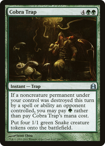 Cobra Trap [Commander 2011] - The Mythic Store | 24h Order Processing
