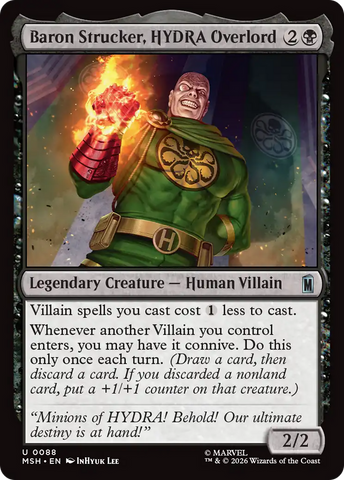Baron Strucker, HYDRA Overlord [Marvel Super Heroes] - The Mythic Store | 24h Order Processing