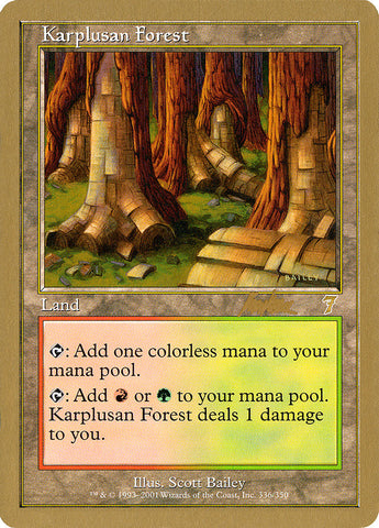 Karplusan Forest (Brian Kibler) [World Championship Decks 2002] - The Mythic Store | 24h Order Processing