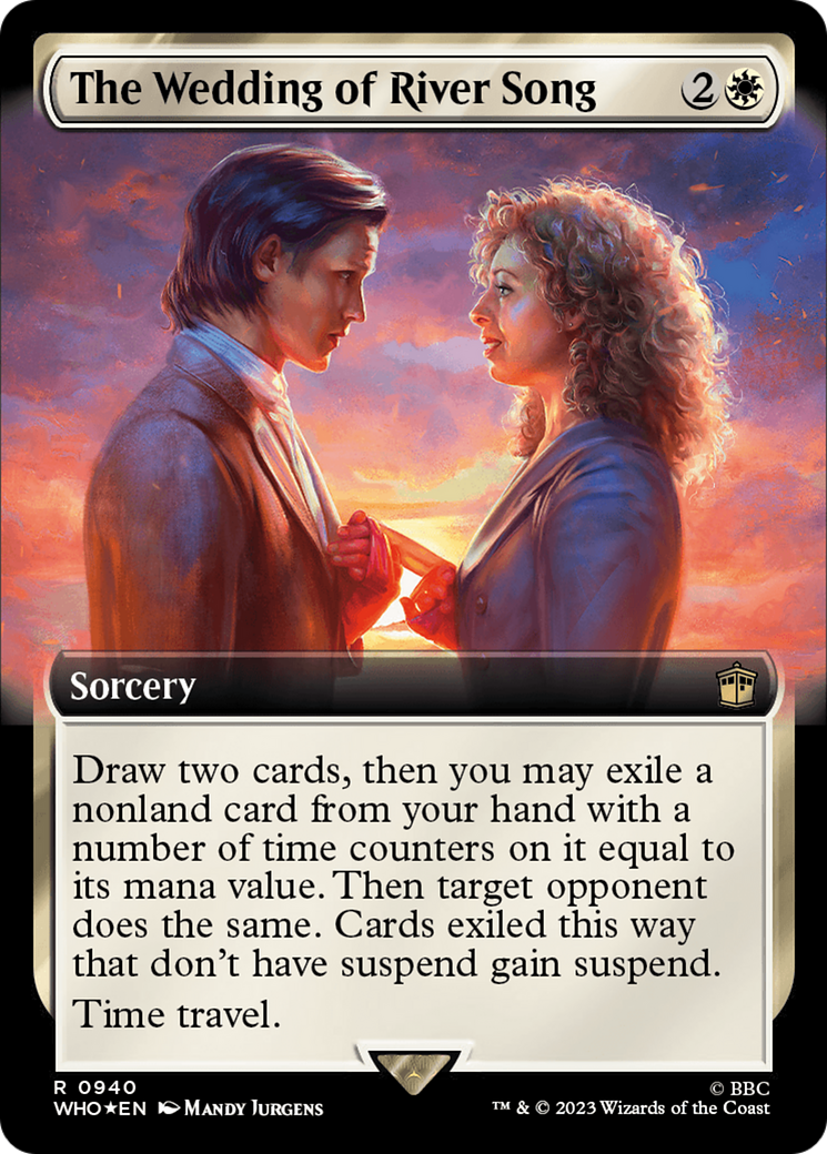 The Wedding of River Song (Extended Art) (Surge Foil) [Doctor Who] - The Mythic Store | 24h Order Processing