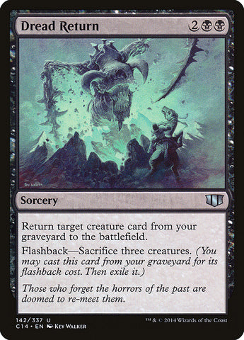Dread Return [Commander 2014] - The Mythic Store | 24h Order Processing