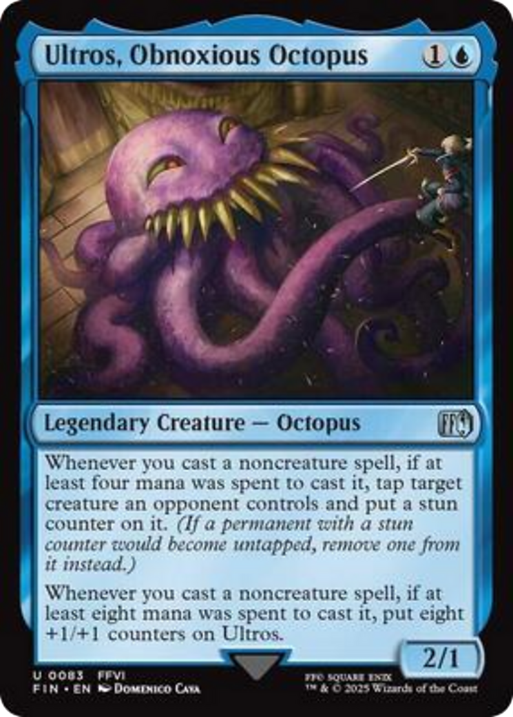 Ultros, Obnoxious Octopus [FINAL FANTASY] - The Mythic Store | 24h Order Processing