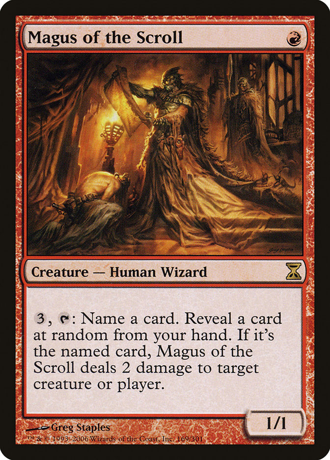Magus of the Scroll [Time Spiral] - The Mythic Store | 24h Order Processing