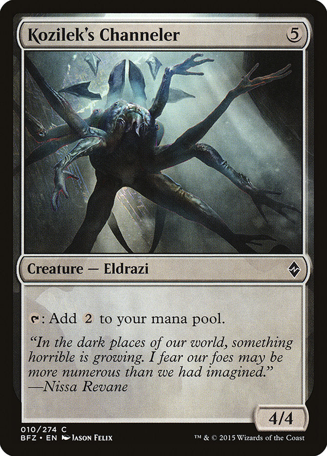 Kozilek's Channeler [Battle for Zendikar] - The Mythic Store | 24h Order Processing