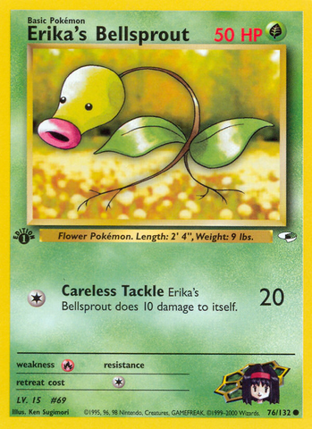 Erika's Bellsprout (76/132) [Gym Heroes 1st Edition] - The Mythic Store | 24h Order Processing