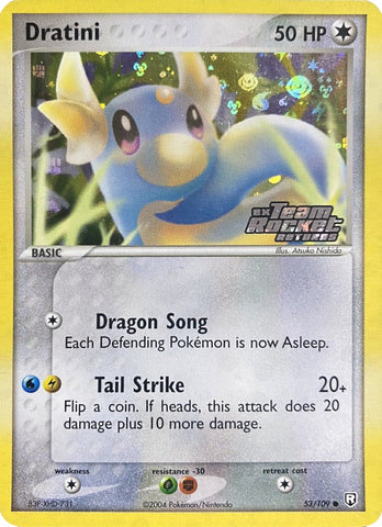 Dratini (53/109) (Stamped) [EX: Team Rocket Returns] - The Mythic Store | 24h Order Processing