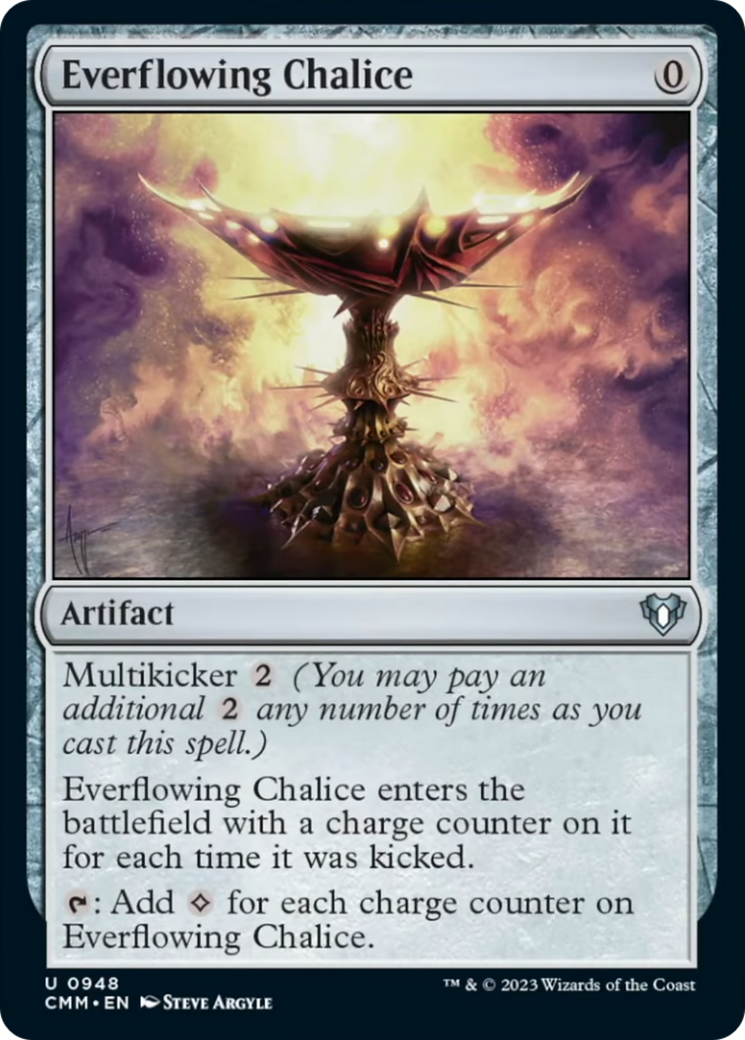 Everflowing Chalice [Commander Masters] - The Mythic Store | 24h Order Processing