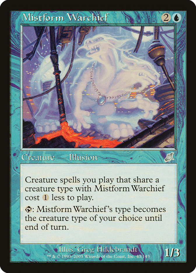 Mistform Warchief [Scourge] - The Mythic Store | 24h Order Processing