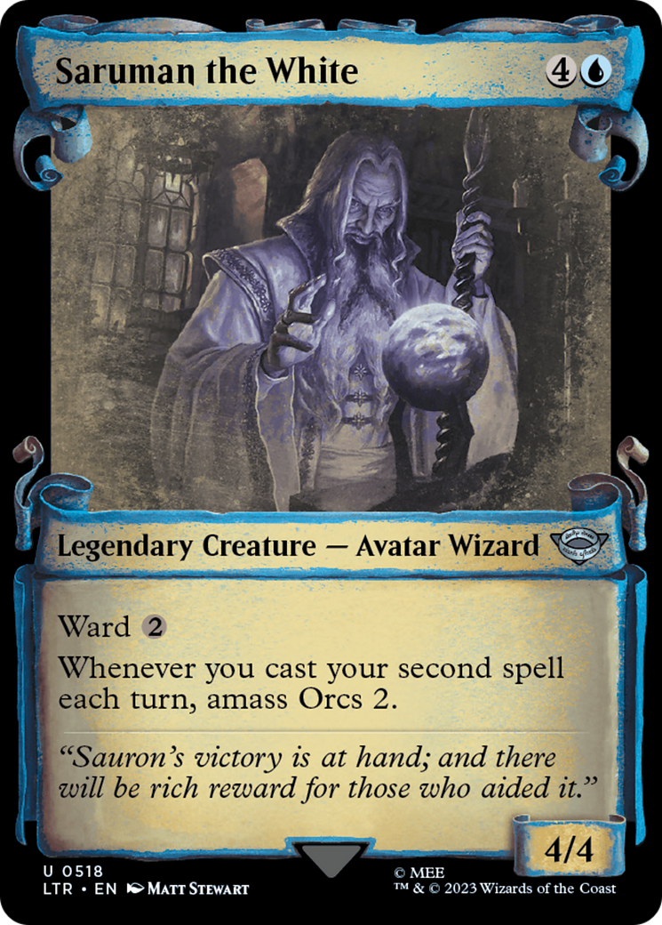 Saruman the White [The Lord of the Rings: Tales of Middle-Earth Showcase Scrolls] - The Mythic Store | 24h Order Processing
