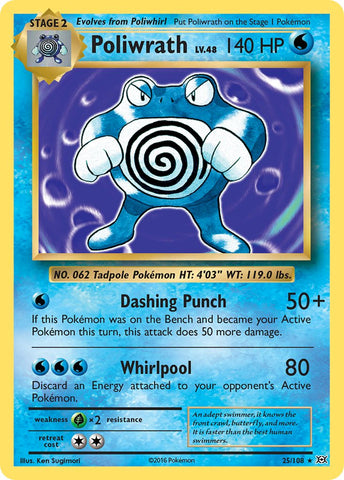 Poliwrath (25/108) (Theme Deck Exclusive) [XY: Evolutions] - The Mythic Store | 24h Order Processing