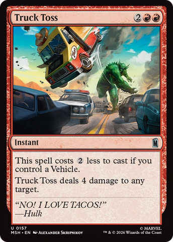 Truck Toss [Marvel Super Heroes] - The Mythic Store | 24h Order Processing
